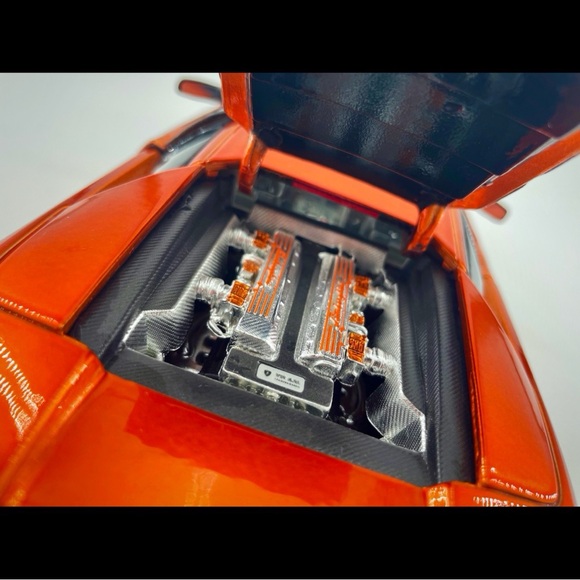 Maisto Playerz 2001 Lamborghini Murcielago Burnt Orange 1:18 1/18 Scale Diecast - Picture 11 of 13